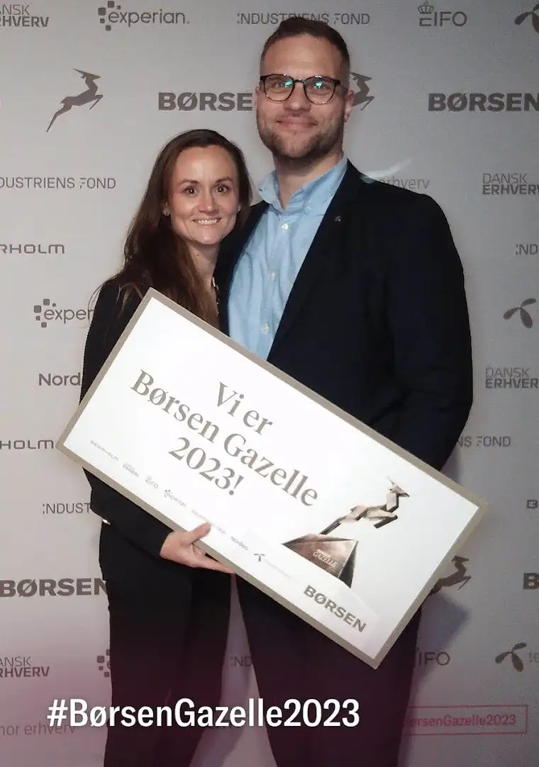Intelligo blev kåret som Børsen Gazelle i 2023